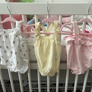 Baby Girl Onesies 3-6 months